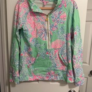 Lilly Pulitzer Multicolor Quarter-Zip Top